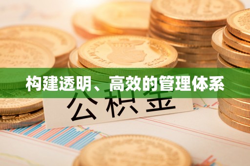 青川构建透明、高效的管理体系