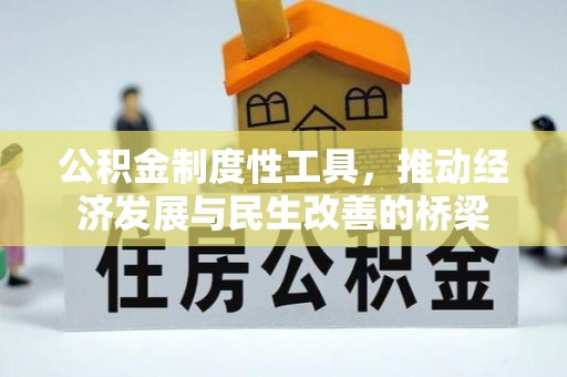 青川公积金制度性工具，推动经济发展与民生改善的桥梁