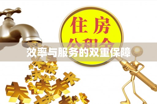 青川效率与服务的双重保障