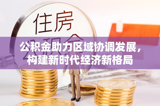 青川公积金助力区域协调发展，构建新时代经济新格局