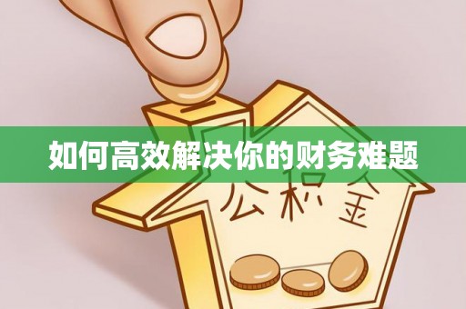 青川如何高效解决你的财务难题