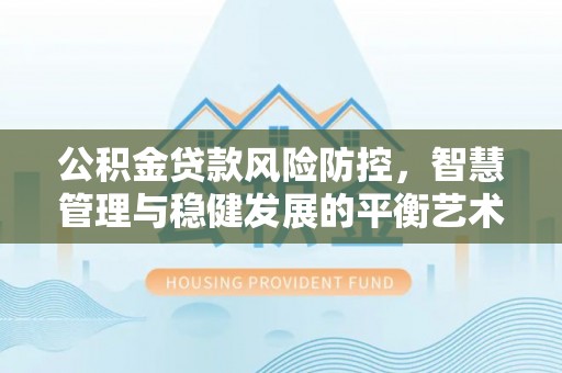 青川公积金贷款风险防控，智慧管理与稳健发展的平衡艺术