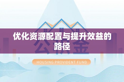 青川优化资源配置与提升效益的路径